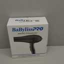 Nano Titanium 2000-Watt Blow Dryer with Concentrator Nozzle, Professional Grade Ionic Corded Styling Tool for Hair (Black)