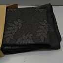 Bencailor 3 Pieces Kitchen Rugs Set Non Slip Washable Kitchen Mats Farmhouse Welcome Door Mat Floor Rugs Absorbent for Home Laundry Living Room and Hallway,3 Sizes(Classic Black)