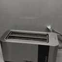 Mueller UltraToast Full Stainless Steel Toaster 4 Slice, Long Extra-Wide Slots for Bagels and Waffles, 6 Browning Levels, LED Display, Cancel/Defrost/Reheat Functions & Removable Tray, Kitchen Gadgets