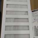 Salcod Toddler Crib Guardrail Compatible with Dream On Me Convertible Crib, Crib Rail for Prevent Toddler from Rolling Off The Bed, White