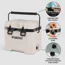 Igloo Trailmate Cooler | Insulated Hard Shell Ice Chest, 25 QT