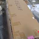 OSCHF Cube Shelf Bookcase with Base - Wooden 2 Tiers Floor Standing Low Storage Cabinet for Home and Office, 8-Cube Lattice Bookshelf, Warm White