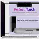 Peslv Magnetic Privacy Screen for MacBook Pro 14 Inch (2021-2026, M1, M2, M3, M4, M5), Removable Matte Blue Light Glare Filter for Mac Pro 14.2" Laptop Computer