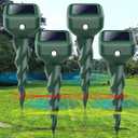 Waterproof Ultrasonic Deterrent Vibratory Stakes