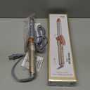 INFINITIPRO BY CONAIR Frizz Free 1-inch Titanium Ceramic Curling Iron, 1-inch Barrel Produces Classic Curls for Use on Short, Medium, and Long Hair (Rose Gold)