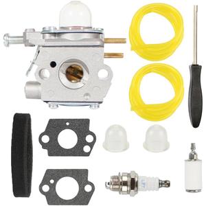 TB22 TB225 Carburetor for Troy-Bilt TB252S TB22EC TB32EC TB25CB TB227XP TB272BC TB80EC TB42BC TB21EC TB25S 25cc 27cc String Trimmer Weed Eater