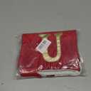 Hying Christmas Stockings Xmas Custom Monogram Stockings Large Winter Snowflake Stocking with Initials Red Velvet Gift Stockings for Home Hanging Ornaments Christmas Party Favor (Letter B)