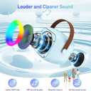 Karaoke Machine, Portable Bluetooth Speaker with 2 Wireless Microphones for Kids, Karaoke Toys Gifts Toys for Girls Boys Family Home Party (Blue)