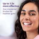 Philips Sonicare Cordless Power Flosser 3000 - Water Flosser with Innovative Quad Stream Technology, Oral Irrigator with 2 Flossing Modes and 3 Pressure Levels, IPX7 Waterproof, Black, HX3826/23