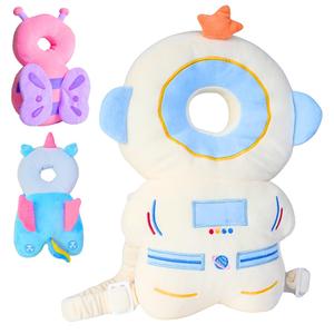Baby Fall Back Head Protector, Head Protector for Baby Walking Safety Pad Backpack for 0-36 Months Baby Learning Walking Crawling,Baby Head Protection Pad - (Astronaut)