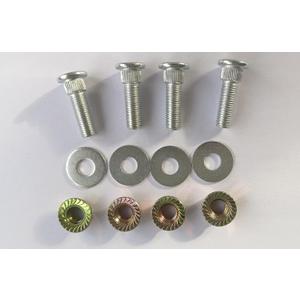 Front Rear Wheel Studs & Lug Nut Kit # 85-1004 Replacement for YAMAHA RAPTOR Warrior Banshee 350 660R Blaster 200 ATV