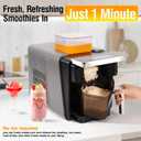 Slushie Machine, 4 IN 1 Shaved lce Machine & Slushie Machine & lce Cream Maker & Frozen Drink Machine, No Sugar Content Requirements, No Ice Needed, Auto-Clean, Perfect for Family, Parties