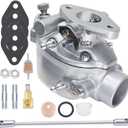 NENKUTEN Carburetor Tractor Carb for Ford 8N 9N 2N 1939-1952 with Linkage Rod Sediment Bowl Kits Gasket and Screws Bolts, Replaces 8N9510C, 8N9510C-HD, 9N9510A, B3NN9510A, TSX241A, TSX33