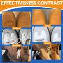 Suede and Nubuck Cleaner, 6.76 Oz Suede Shoe Cleaner with Brush and Towel, No-Rinse Foam Shoe Cleaner Kit for Leather, Boots, Knit, Canvas, Nubuck, Fabric, Tennis