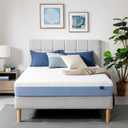 ZINUS 8 Inch Full Cooling Essential Memory Foam Mattress [NewVersion], Fiberglass Free, Medium Feel, Breathable Cooling Layers, Certified Safe Materials (White)