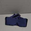 LitBear Silk Sleep Mask for Side Sleeper, Eye Mask Sleeping for Women Men 100% 22 Momme Pure Mulberry Silk, Face-Hugging Padded Eye Cover for Sleeping with Adjustable Band (Midnight Blue)