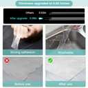 Double Sided Nano Tape Heavy Duty, Strong Sticky Extra Large (1.18in x 9.85Ft ) Removable Mounting Tape, Clear Multipurpose Wall Decor Adhesive Tape for Poster, Picture Hanging, Carpet, Photos Frames