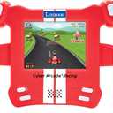 Lexibook, Cyber Arcade Racing, Motion Controlled Racing Console, 30 Racing, Action and Puzzle Games, Control by Tilting, Red, JL3150
