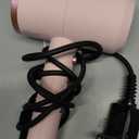 Slopehill Professional Ionic Hair Dryer, Powerful 1800W Fast Drying Low Noise Blow Dryer with 2 Concentrator Nozzle 1 Diffuser Attachments for Home Salon Travel (Agate Red)