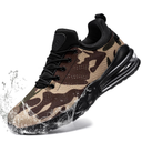 LARNMERN Mens Non Slip Work Shoes Slip On Water Resistant Walking Sneakers Zapatos Trabajo Waterproof Food Service Chef Kitchen, 10.5