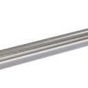 Allied Brass W-3/8 8 Inch Door Pull, 8" x 3/4", Satin Nickel