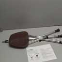 Cane with Seat Folding Lightweight,Walking Stick Height Adjustment,Cane Chair for Seniors Balance Supports Up to 330 Pounds,Anti-Slip Walking Stick for Elderly Men, Disabled