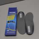 Plantar Fasciitis Feet Insoles Arch Supports Orthotics Inserts Relieve Flat Feet, High Arch (Men's 6-6 1/2 | Women's 8-8 1/2) (Gray)