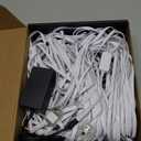 POOFZY Permanent Outdoor Lights for House,200ft RGB+IC Smart Outdoor Decor, 50 Scene Modes,App/Remote Control,IP67 Waterproof,for Christmas,Halloween,Daily & Holiday Party Decor,House Roof Lighting