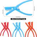 6PCS Crawfish Peeler, Crawfish Shucker,Crawfish Sheller Tool,Crawfish Tail Shucker, Crawfish Peeler Tool for Protecting Nails And Keeping Fingers Clean