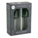 DI Core 2PK 14oz Tinted Wine Glass LT GR