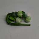 Simulation Lotus Lea, Lifelike Water Lily Buds Ornaments, Silk Artificial Flower Lotus Seedpod, Household Living Room and Dining Table Decoration (Flower Arrangement 1-no vase)