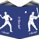 2 x Baseball Card Binder, 400 Pockets, Protective Trading Card Album | Double Sided Sleeves for 2026 Baseball Cards, Sports Card Storage and Display, Great Gift for Collectors, Boys and Fans