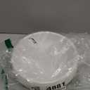 White Marble Dog Bowls, Non-Slip Dog Food Water Bowl Small, Heavy Duty Pet Bowl for Cats and Medium Dogs, Weighted African Natural Marble, Holds 4 Cups(5lbs)