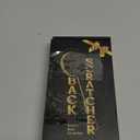 TUKUOS Telescoping Back Scratcher with 5 Detachable Scratching Heads, Valentines Day Gifts for Him Men, Anniversary Birthday Gifts for Men Women Back Scratcher for Men/Dad/Women/Adults (Regular, Black)