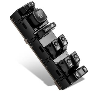 Driver Side Master Power Window Switch Fits for 2003-2007 Chevy Avalanche Silverado Tahoe Suburban, GMC Sierra Yukon, Cadillac Escalade, Window Door Lock Control (Without Bezel)