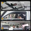 2 x OJYDOIIIY Fishing Rod Holder for Car, Fishing Pole Storage Inside Carrier Racks for Vehicles like SUV,Truck,Van