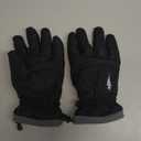 rivmount Winter Waterproof Ski Snow Warm Gloves for Women Men, Windproof Cold Weather Thermal with Touchscreen Fingers, for Running Driving Cycling Hiking Biking Outdoor Sports Daily Work (Medium, Black)