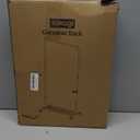 Sakugi Clothes Rack - Clothing Rack with Storage Mesh Shelf & Casters, Heavy-Duty Metal Clothing Rack for Hanging Clothes, Dresses, Coats, Large Load Capacity, Easy Assembly, Gold, 28.0"x16.9"x59.0"