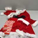 FancyFun  Girls Santa Dress,  Set A 8-10Y
