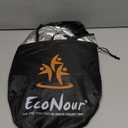 EcoNour Car Windshield Sun Shade | 2025 Upgraded Innovative No-Light-Pass Technology for Maximum Coverage | Foldable Sun Shade Keeps Your Vehicle Cool | Must-Have Car Accessories | Small (59" x 29")