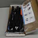 New Articulated Finger Extensions With Protective Glove, Halloween Fingers With Fingernails, Long Claw With Gloves, Scary and Flexible Skeleton Claws Hands (Black+Black Nail)