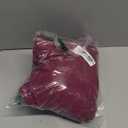 Summer Mae Plus Size Swim Romper Women One Piece Swimsuit Blouson Bathing Suit with Pockets 2026 Modest Swimwear (12, Purplish Red)