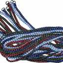 Downtown Pet Supply BRD-SLP-LDS-48PK Durable Braided Poly Dog Slip Leads, 5 Feet
