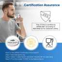 1 Micron 2.5" x 10" Whole House CTO Carbon Water Filter Cartridge Replacement for Under Sink Water Filter System, Dupont WFPFC8002, WFPFC9001, FXWTC, SCWH-5, WHEF-WHWC, WHCF-WHWC, AMZN-SCWH-5, 4Pack