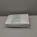 SAPHREAS 100% Washed Cotton Duvet Cover King Size Set, Linen Like Comforter Cover with Zipper Closure & Corner Ties (No Comforter), 104x90 Light Grey