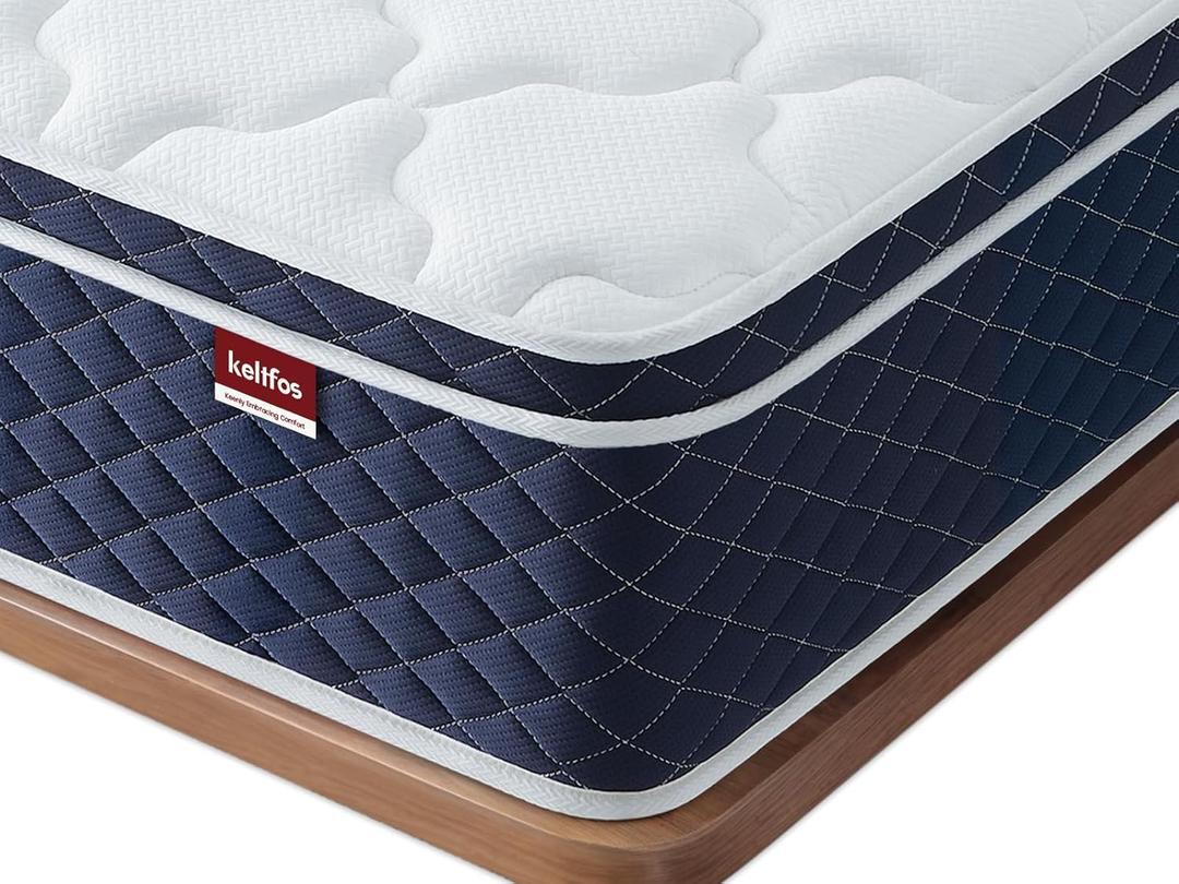 Queen Mattress 12 Inch, Soft Multilayer Cooling Gel Memory Foam Hybrid Mattress for Pain Relief & Deep Sleep, Medium Plush Queen Size Bed in a Box, None of Fiberglass -100 Night Trial