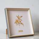 10x10 Blue Beige Square Picture Frame, 10x10 Resin Photo Frame, Wall and Desktop Display Picture Frame, Plexiglass