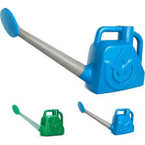 XXXFLOWER 1.5 Gallon Blue Watering Can Outdoor Garden Flower Plant, Lightweight 6 L Water Cans with Detachable Nozzle Watering Pot for Office House Garden