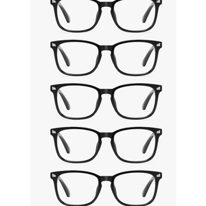 CCVOO Mix & Match Reading Glasses for Women - Lightweight, Comfortable Fit, Clear Vision - Blue Light Blocking, +4.0 CCVOO Mix & Match Reading Glasses for Women - Lightweight, Comfortable Fit, Clear Vision - Blue Light Blocking, +4.0