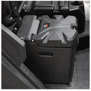 KEMIMOTO Under Seat Storage Box | 28.5L/7.53 Gal | with Lock | Compatible with Polaris Ranger XP 1000/Crew | 2018-2025 | Replace #2882910 | Waterproof | Dual Bin Dry Storage Box | Fit Door